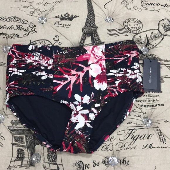 Tommy Hilfiger Tropical Orchid Azalea Swim Bottom - Picture 3 of 9